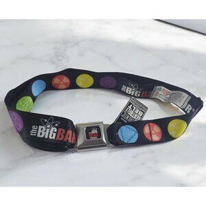 Buckle Down‎ Seatbelt Belt The Big Bang Theory Black NOT 2014 New Old Stock